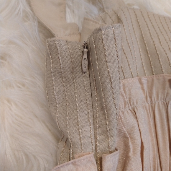 Boudoir By DISAYA Babydoll Style Beige Mini Dress US Size 4 - Picture 4 of 6